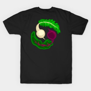 Yin Yang Vegetables "Turnip the Beet" T-Shirt